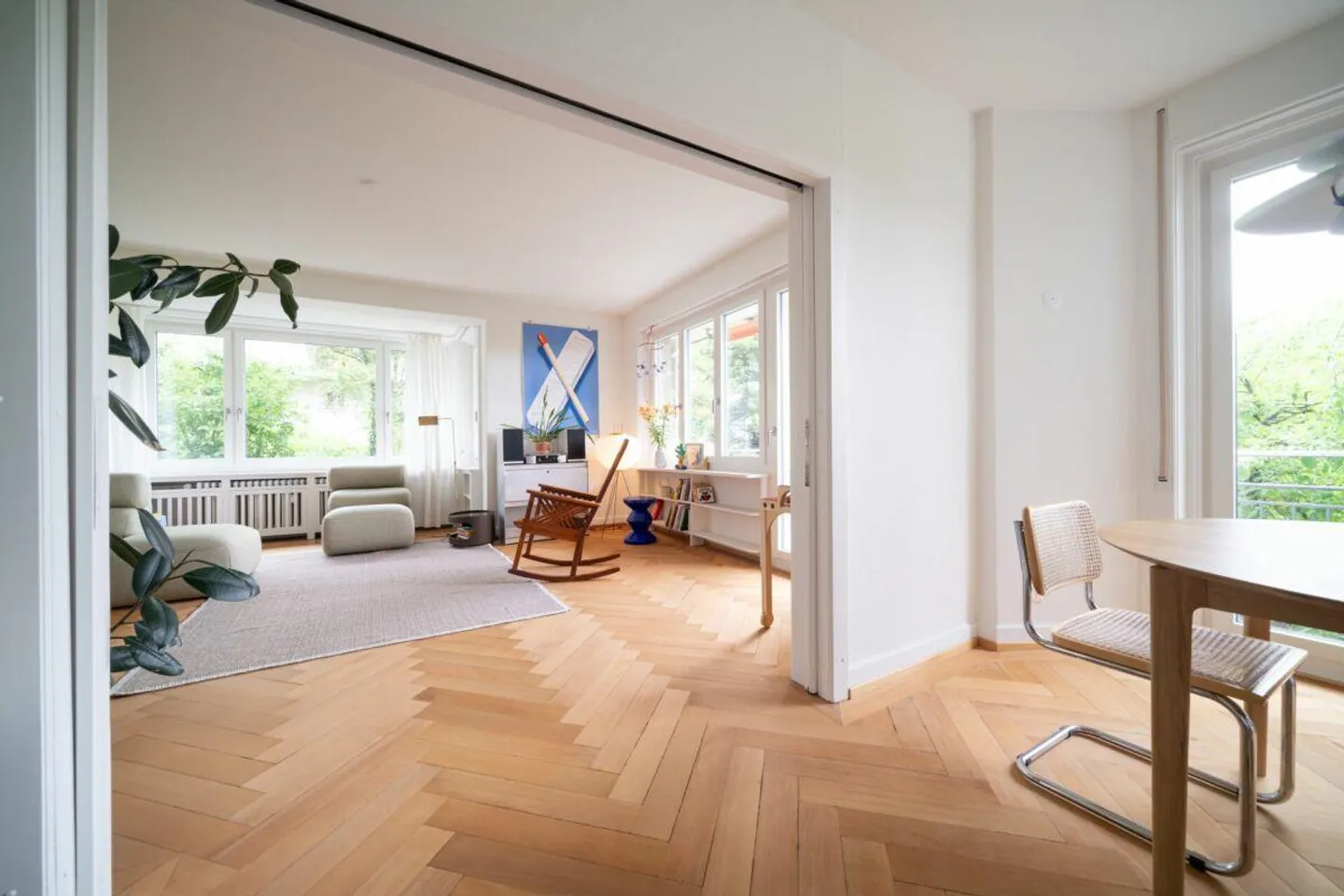 Stilvolle Wohnung am Zürichberg - Foto 2 von 5