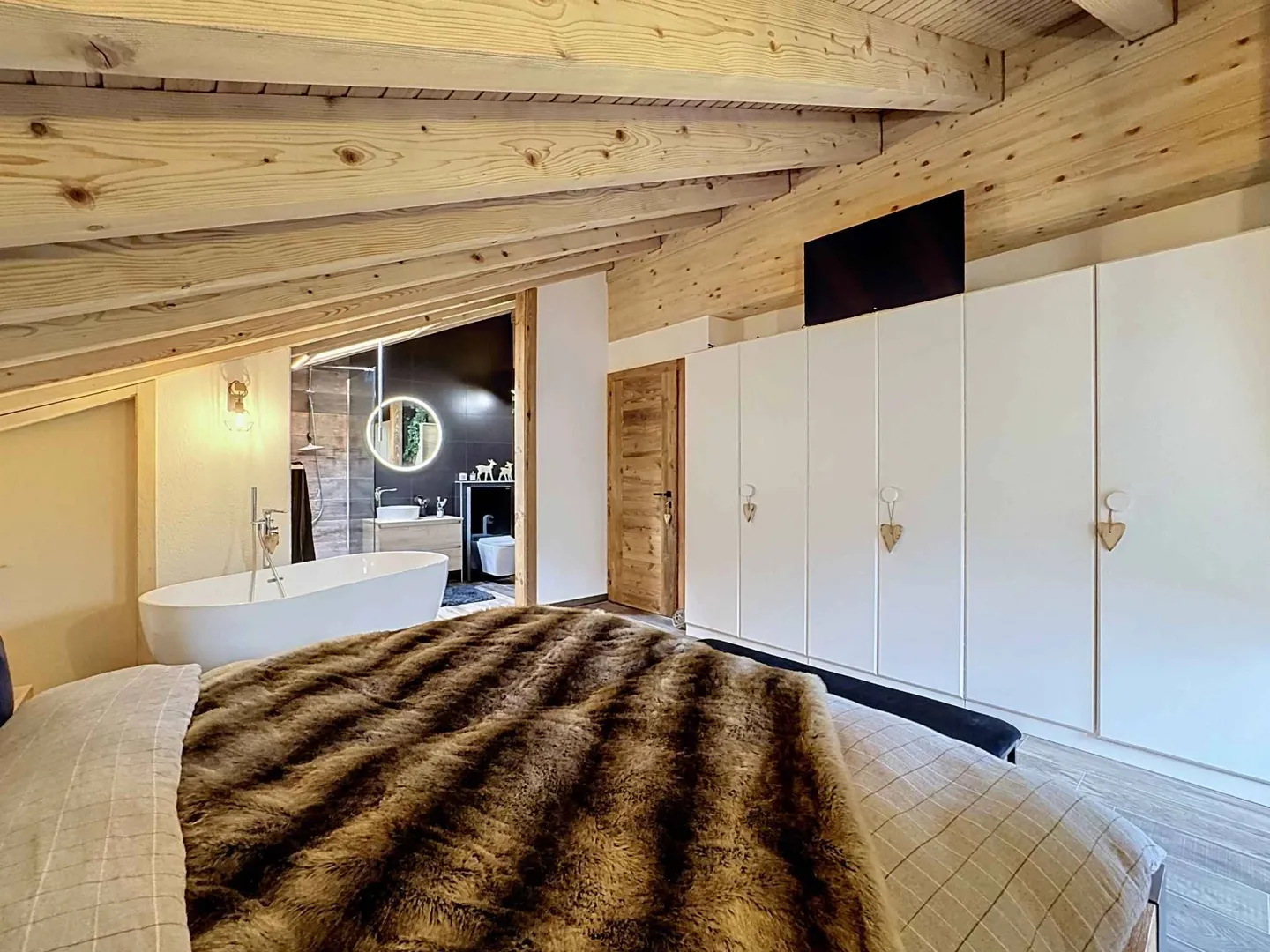 Bellissimo duplex/attico di 4,5 stanze con una bellissima vista sulle Alpi - Foto 10 di 13