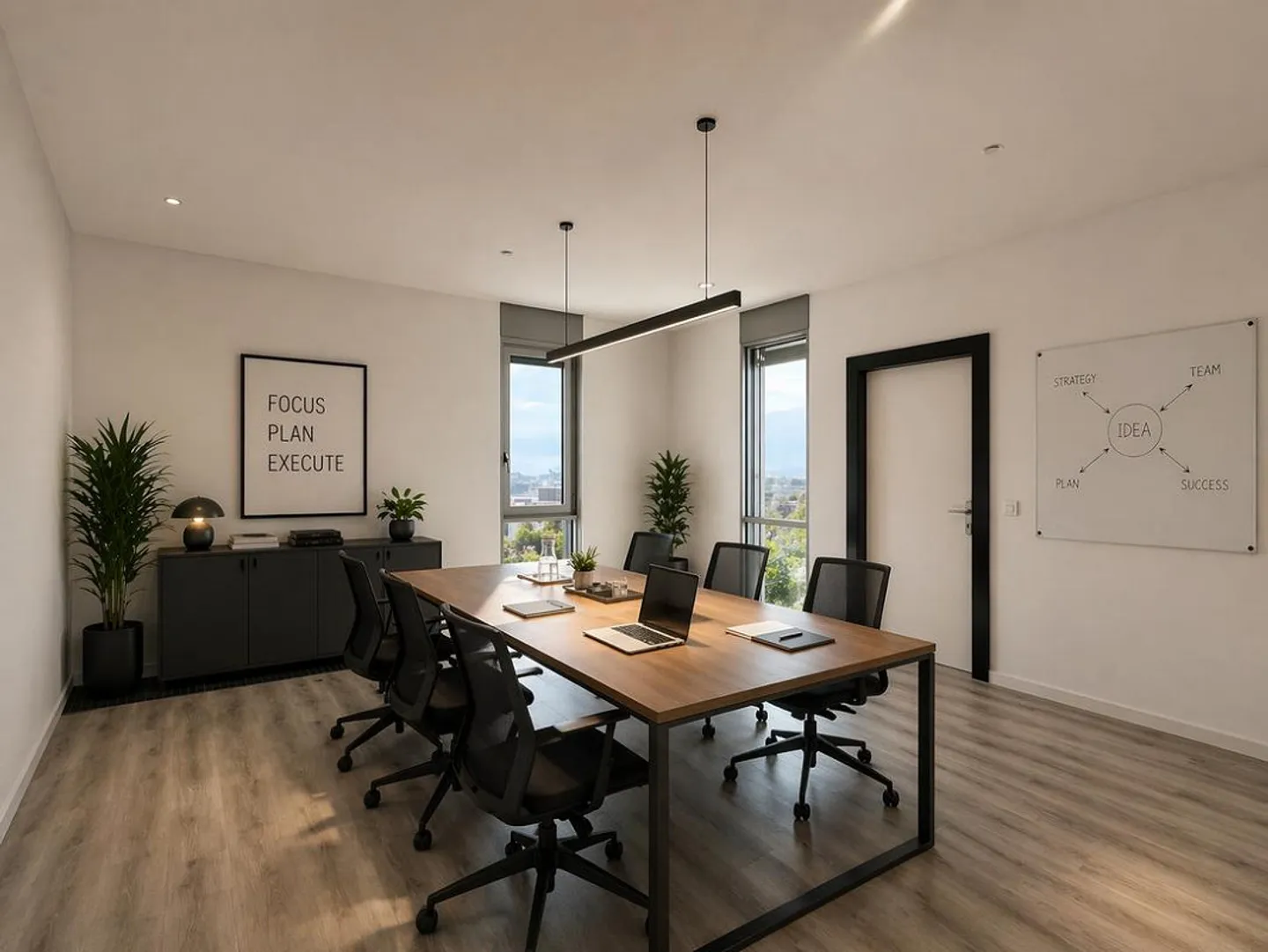 LUGANO - SPACIOUS OFFICE FOR RENT WITH LAKE VIEW OF 217 SQM - Photo 5 of 10