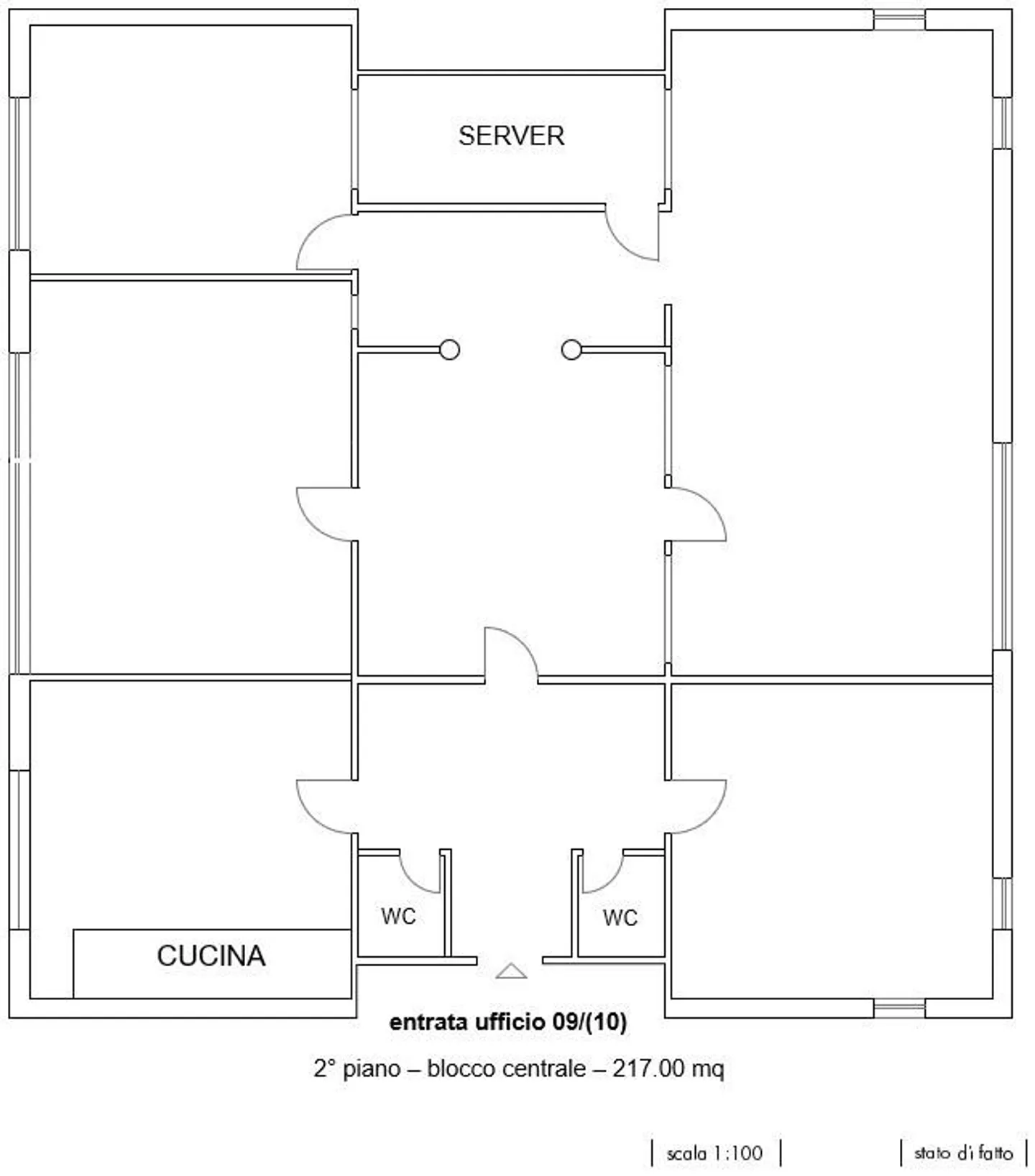 LUGANO - SPACIOUS OFFICE FOR RENT WITH LAKE VIEW OF 217 SQM - Photo 10 of 10