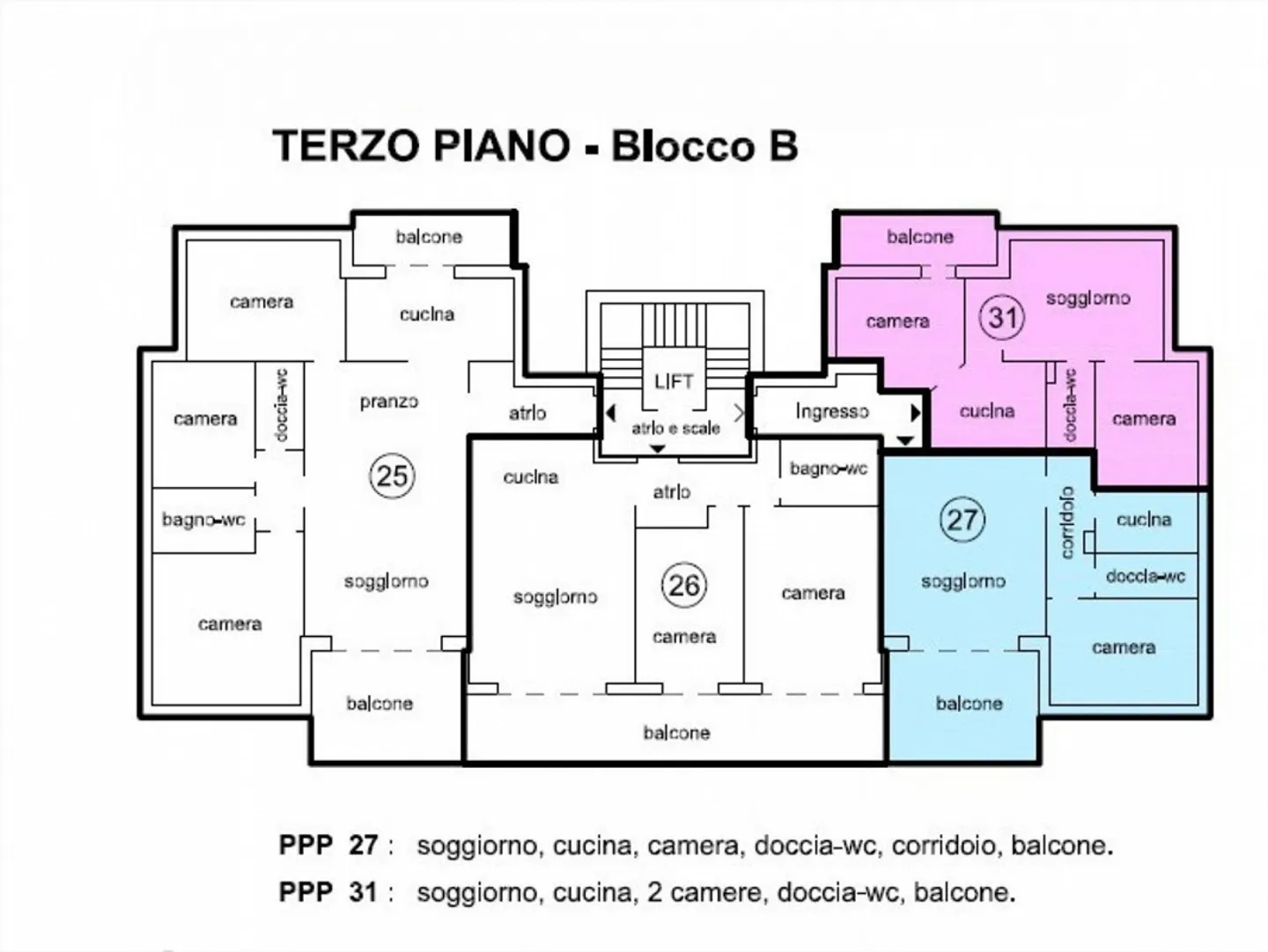 VERKAUF EINES BLOCKS VON 4 MIETWOHNUNGEN IN CASLANO - Foto 2 von 3