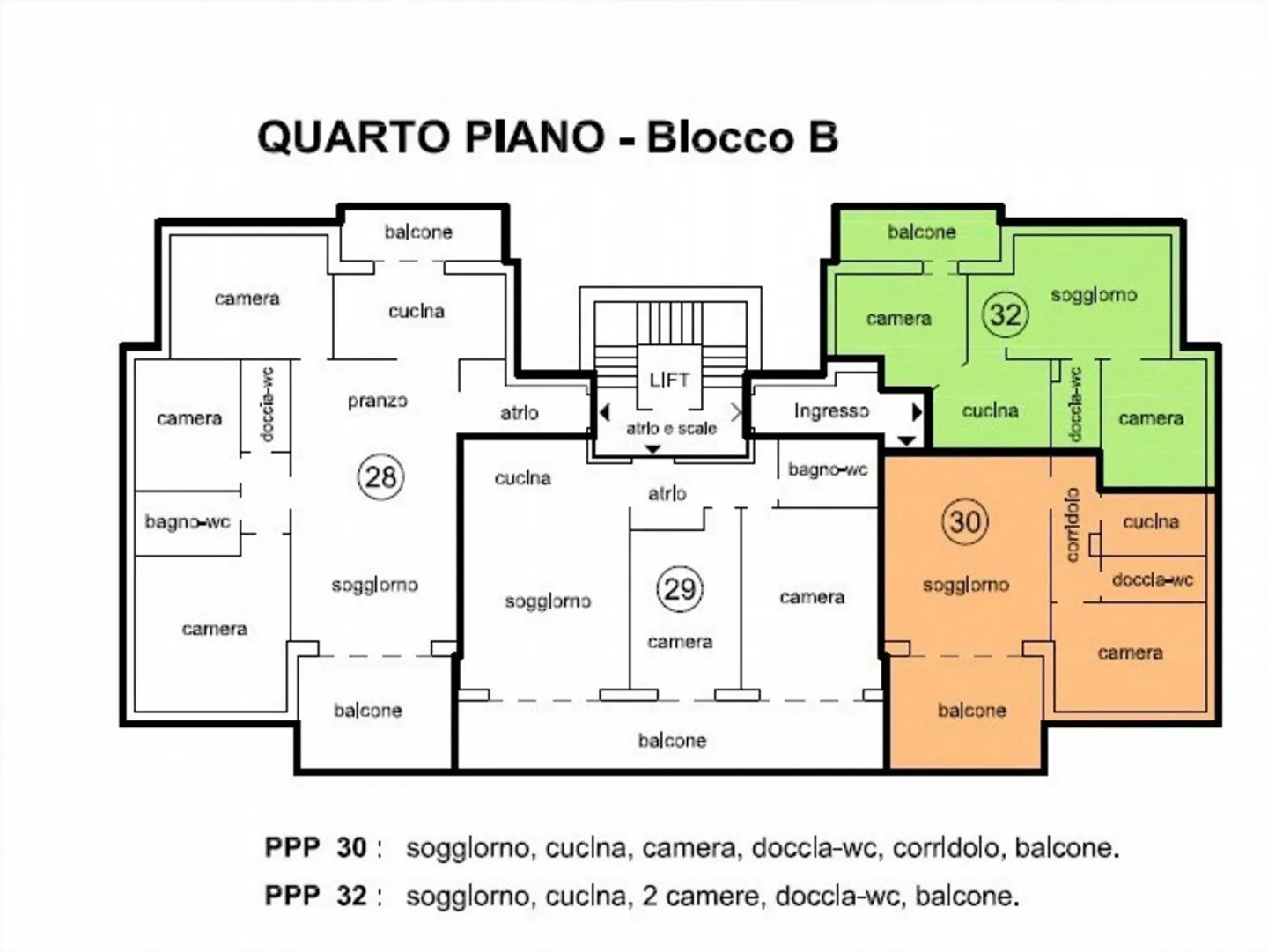 VERKAUF EINES BLOCKS VON 4 MIETWOHNUNGEN IN CASLANO - Foto 3 von 3