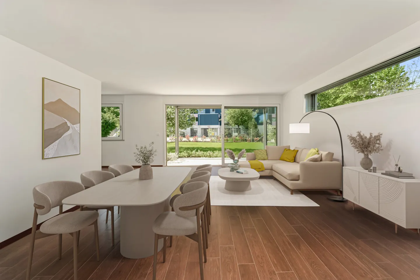 Casa da sogno climatizzata con impianto fotovoltaico e giardino in posizione privilegiata a Uster - Foto 4 di 8
