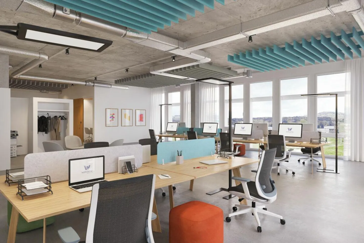 «Moderne und hochwertig ausgebaute Büroflächen» - Foto 2 von 7