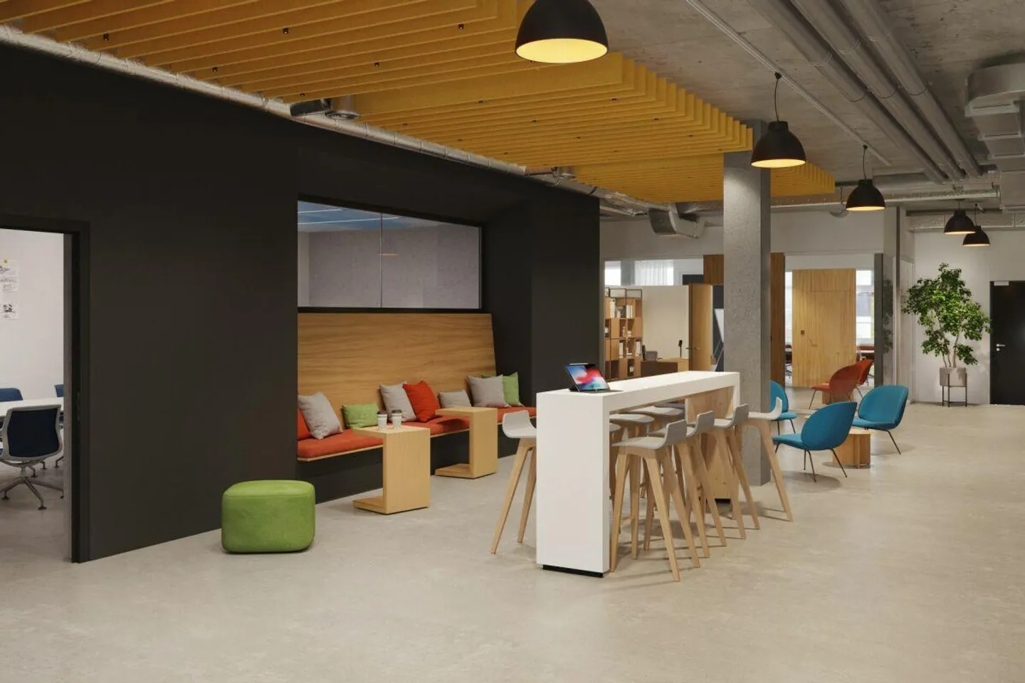 «Moderne und hochwertig ausgebaute Büroflächen» - Foto 4 von 7