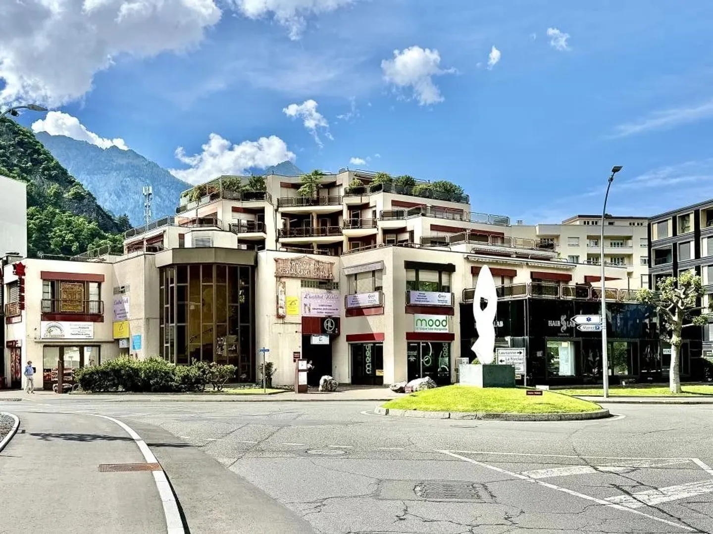 Martigny, centro - in affitto posto auto in garage sotterraneo - Foto 1 di 1