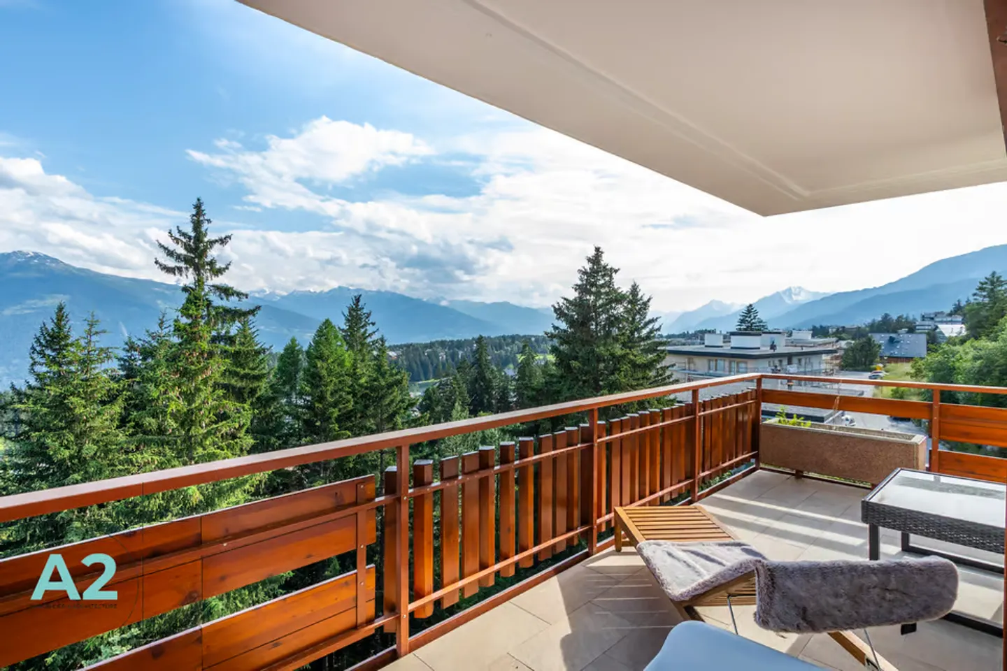 Penthouse-Wohnung nur wenige Schritte vom Zentrum von Montana - Foto 1 von 11