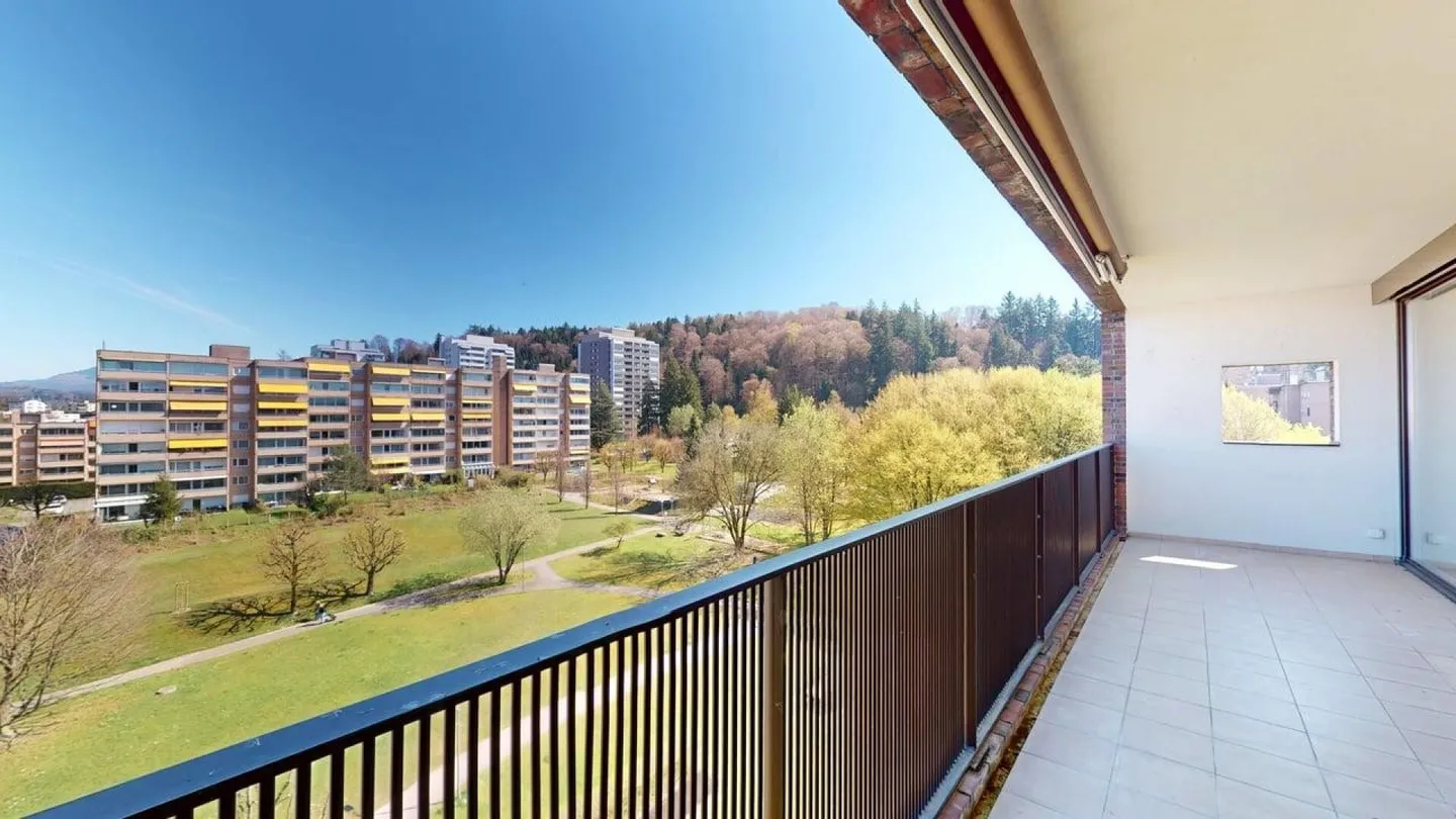 Appartement moderne de 3,5 pièces avec vue à louer - Photo 9 sur 11