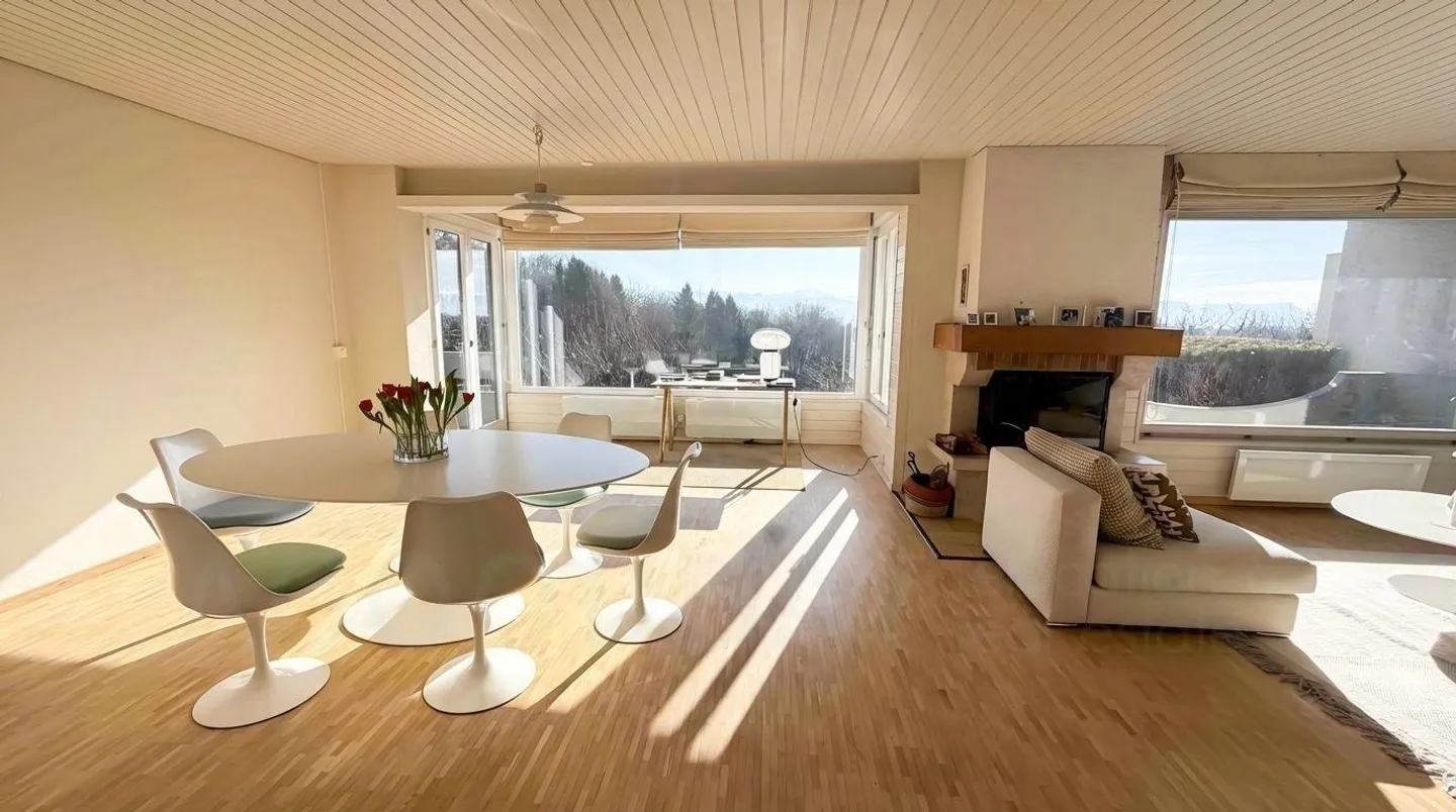 Casa gemella eccezionale a Genolier, con vista maestosa sul Monte Bianco - Foto 3 di 13