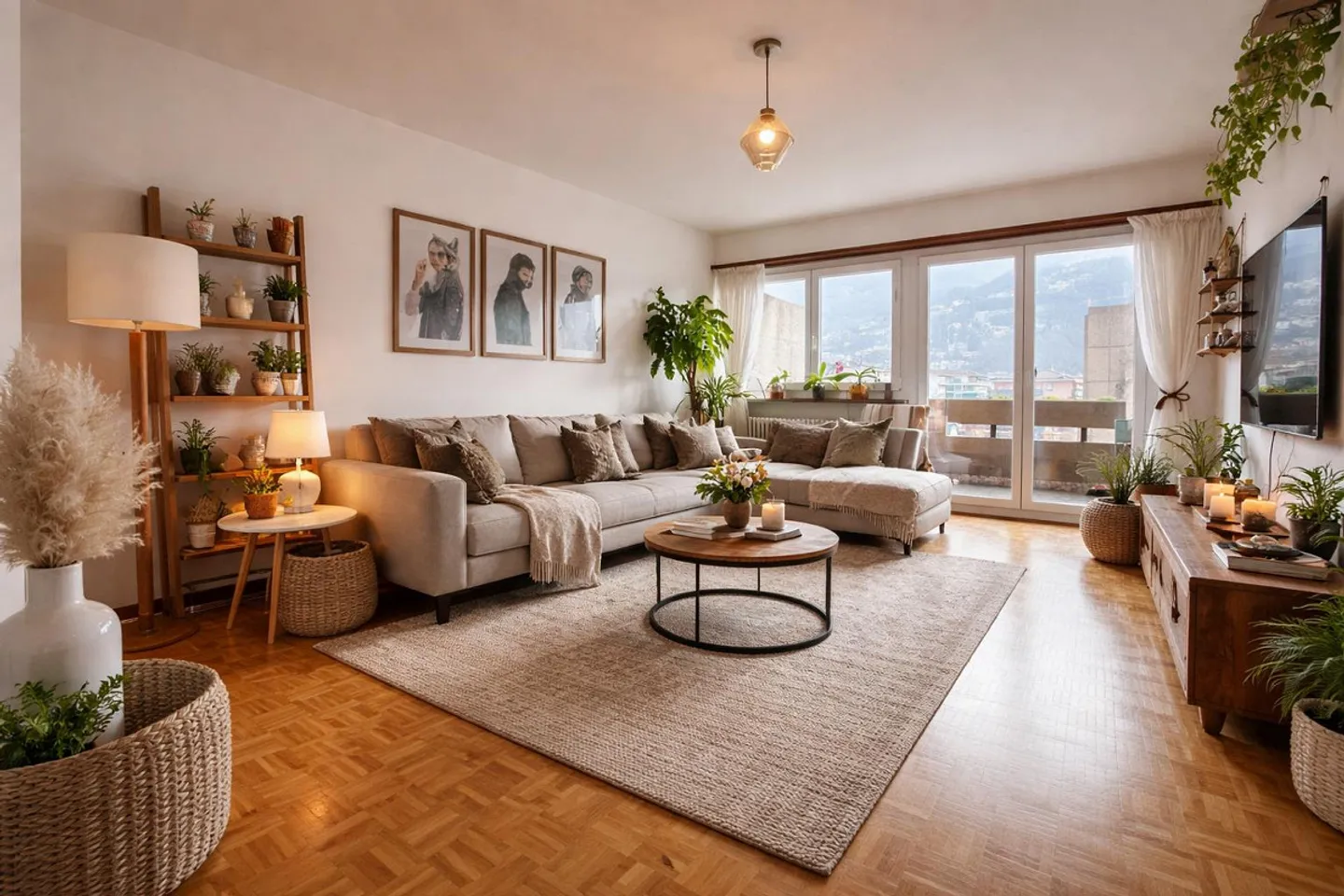 Appartement 2,5 pièces avec vue panoramique à Lugano Cassarate - Photo 2 sur 6