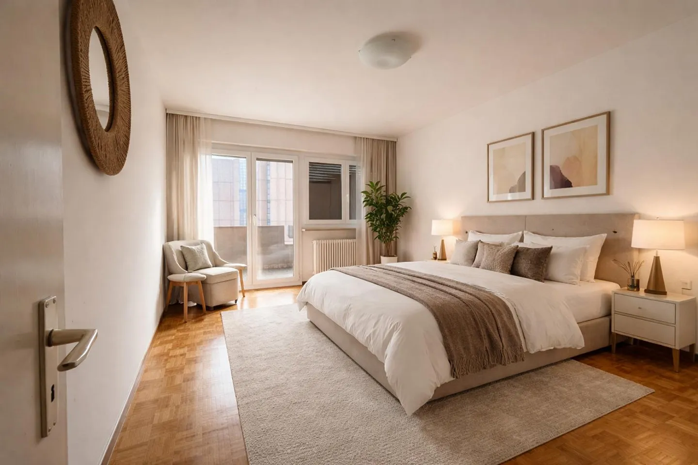 Appartement 2,5 pièces avec vue panoramique à Lugano Cassarate - Photo 3 sur 6