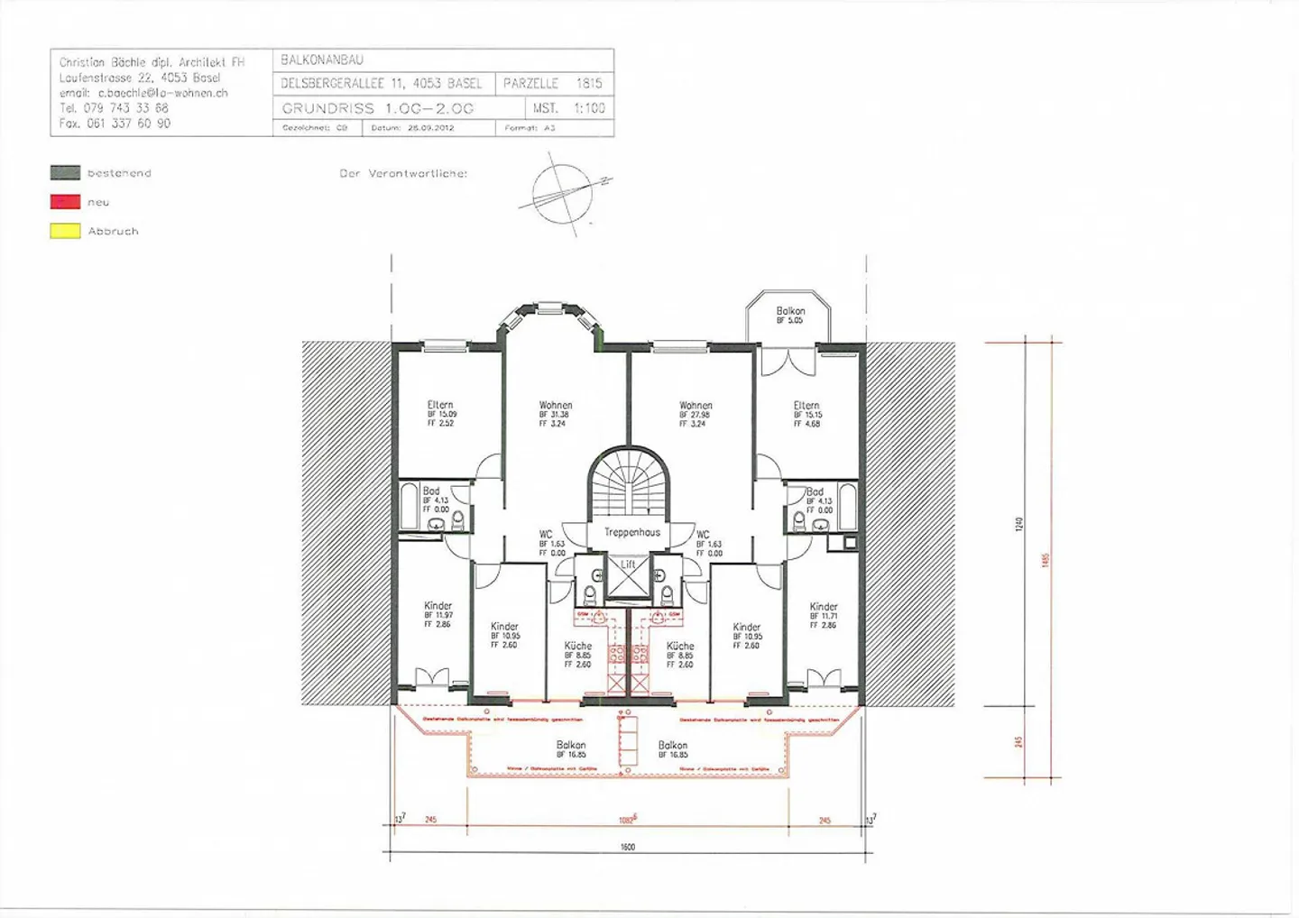 Sur la belle et calme Delsbergerallee - Photo 8 sur 8
