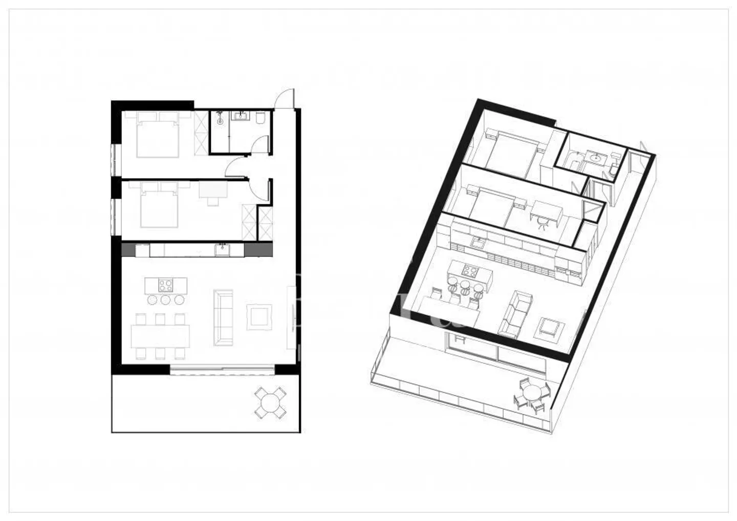 3.5 Room Apartment - Photo 3 of 13