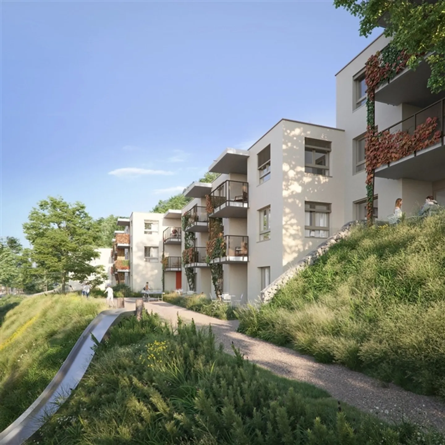 For rent beautiful 2.5 room apartments in Bramois - Photo 1 of 14