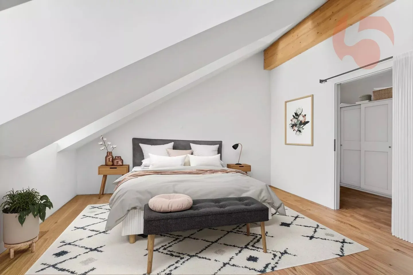 Déjà 4 lots vendus ! Il ne reste que 2 appartements de 4,5 pièces - lot n° 5 - Photo 2 sur 8