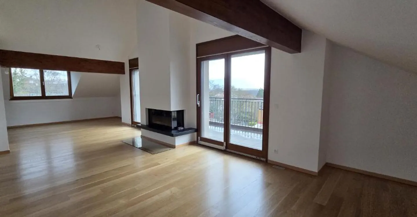 Bernex, New price, Superb penthouse duplex - Photo 5 of 17