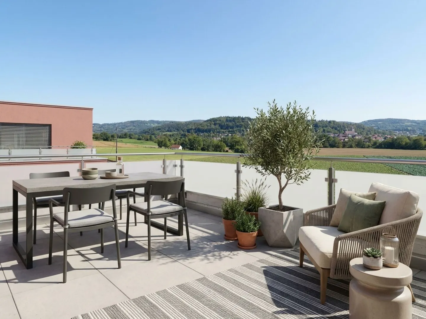 Beautiful penthouse apartment with a view - Photo 2 of 8