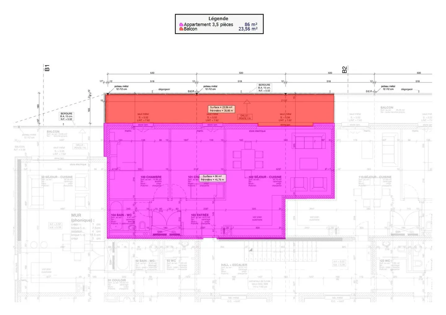 3.5 p. con vista aperta e volume! - Foto 3 di 12