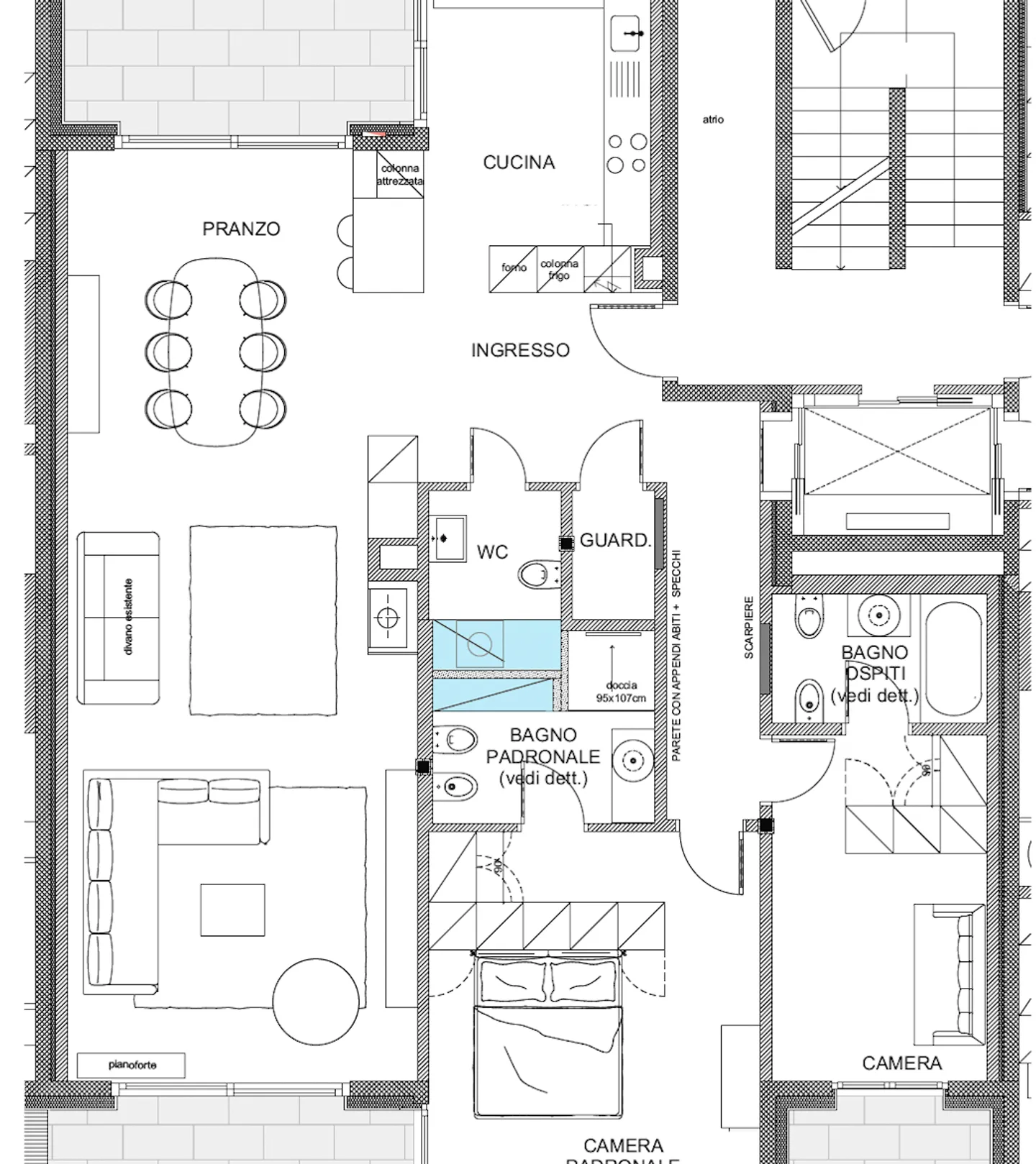 Luxuriöse 4,5-Zimmer-Wohnung mit Seeblick in Paradiso - Foto 3 von 3