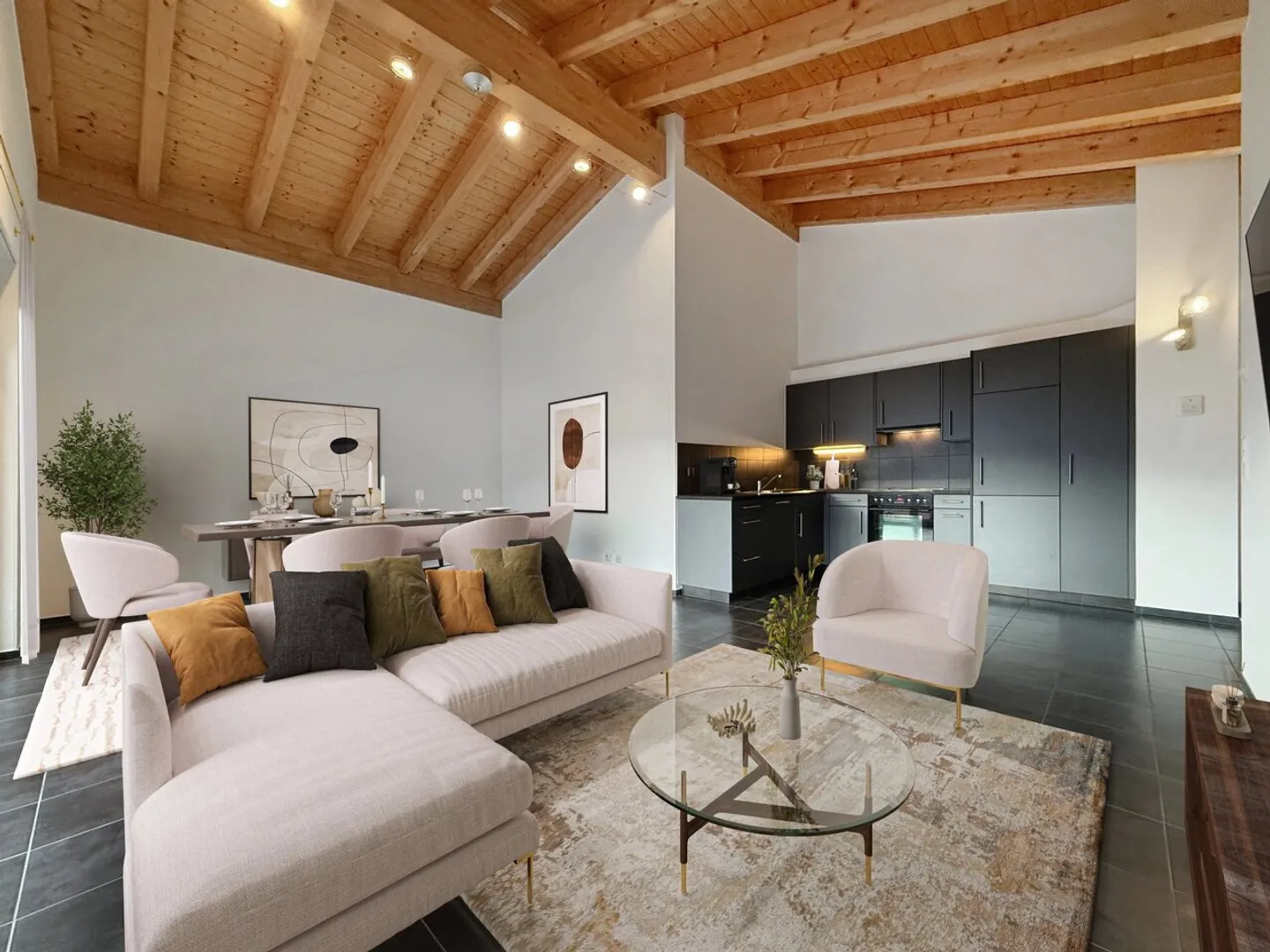 3.5 p. con vista aperta e volume! - Foto 6 di 12