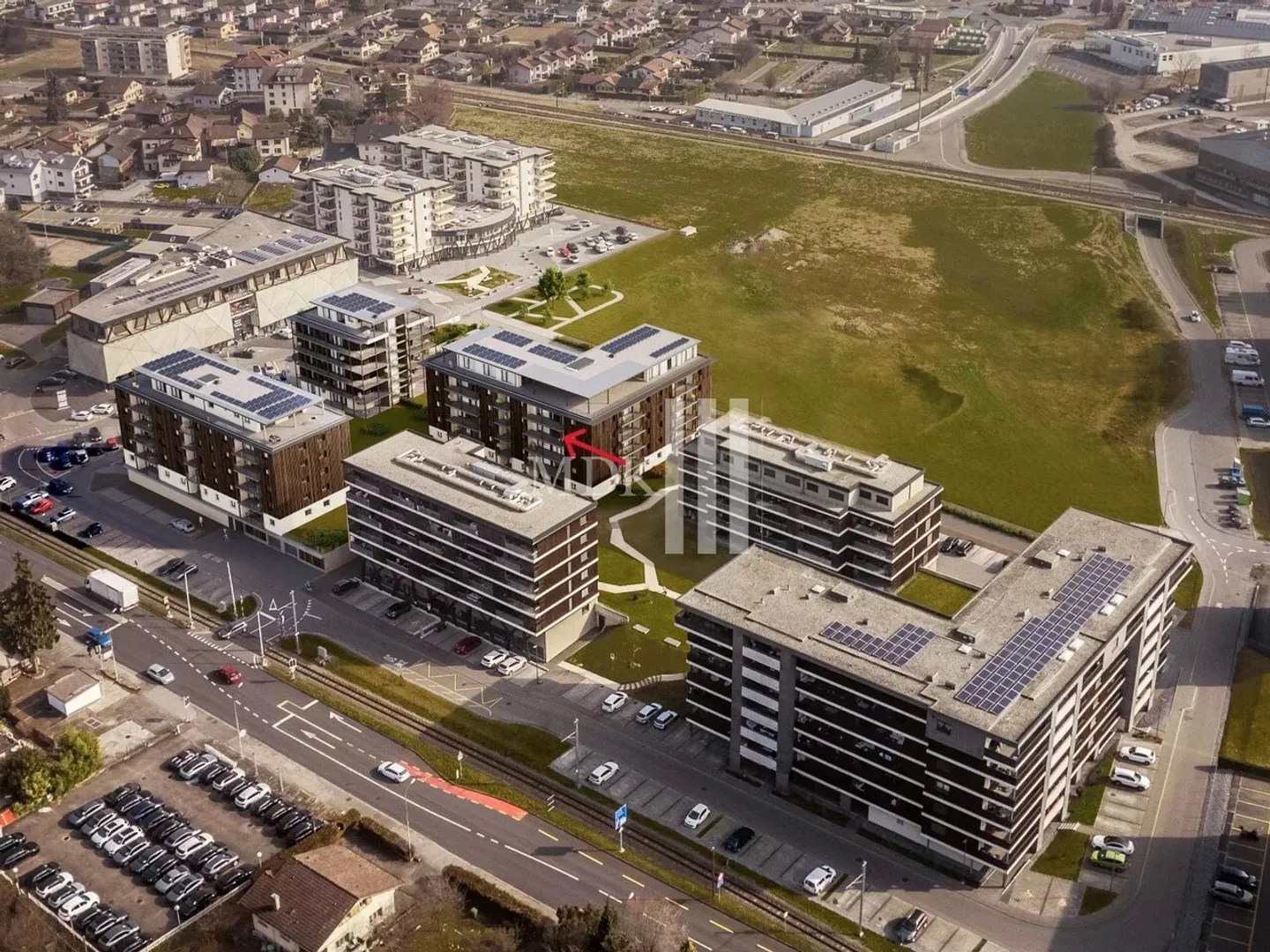 Superbe nouvel appartement de 3,5 pièces au 3ème étage - Photo 3 sur 5