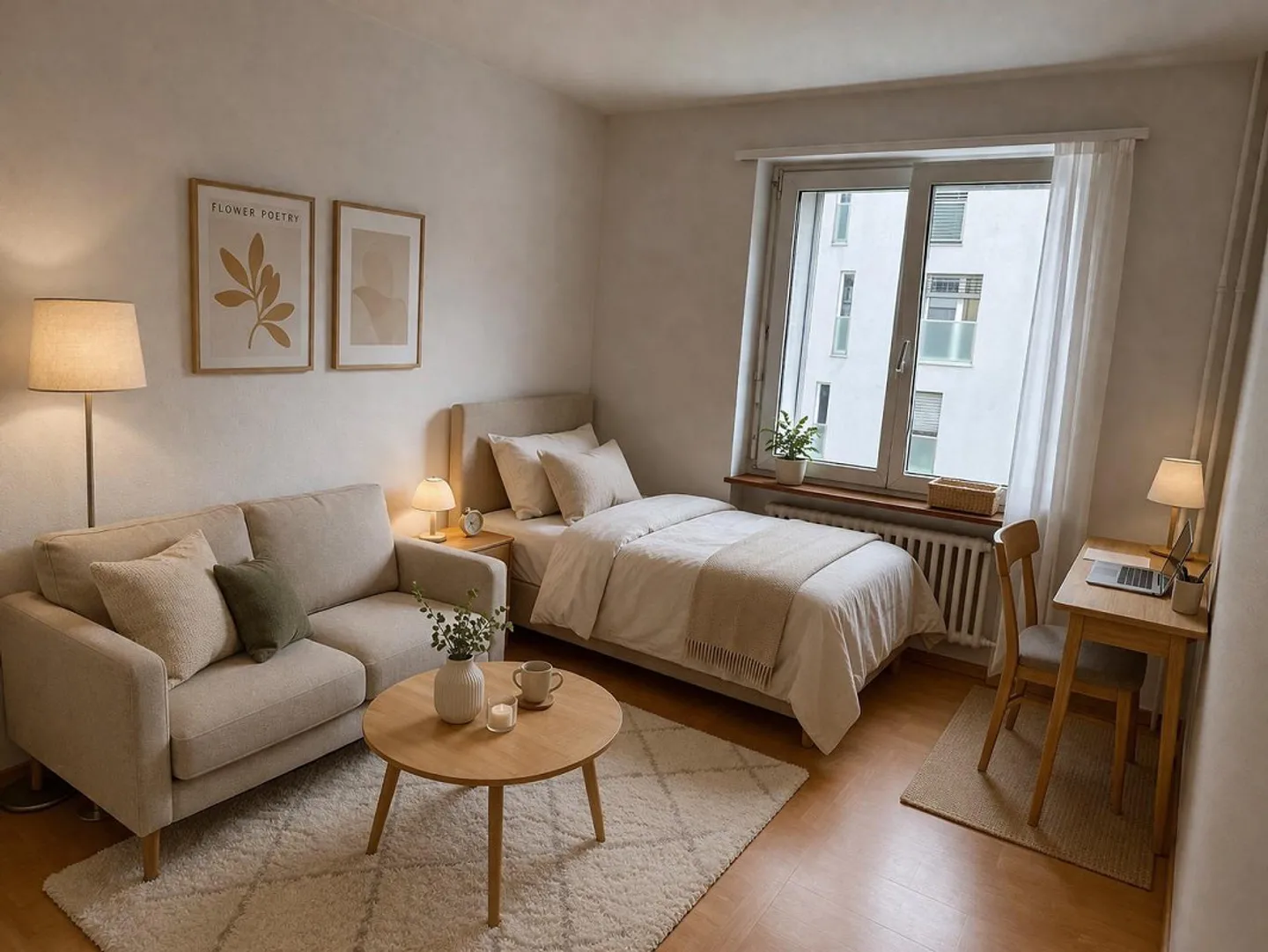 1-room apartment, freshly renovated, central, bright - Photo 1 of 6