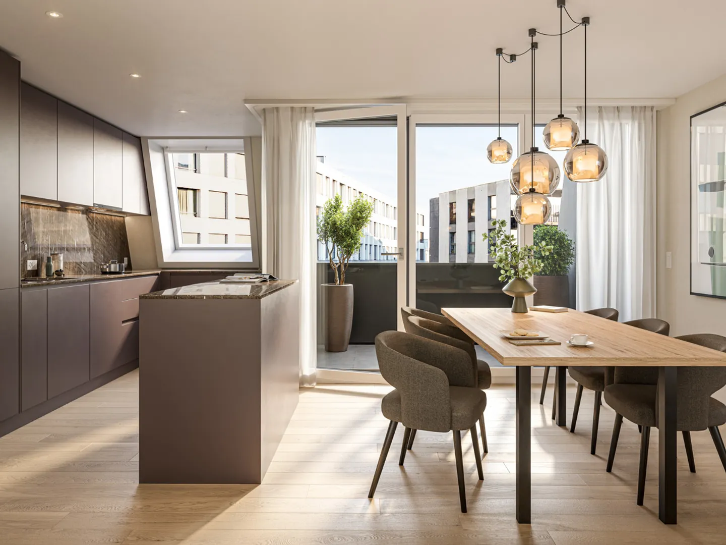 Neubauprojekt Eichstrasse Zürich  Wohnen mit privatem Gartenparadies - Foto 5 von 10