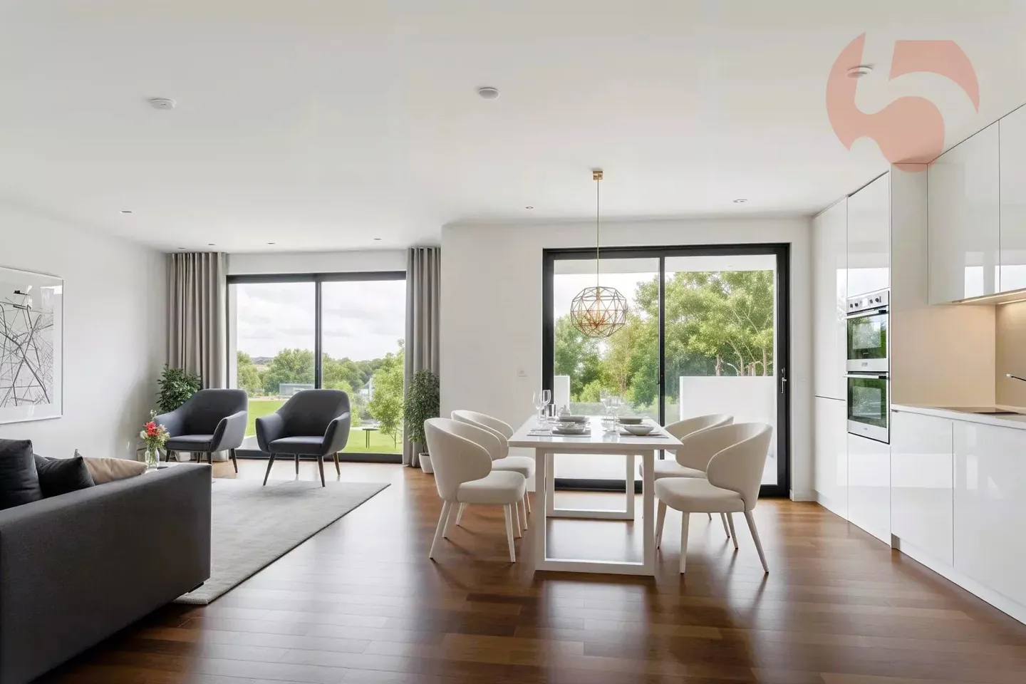 Bel appartement de luxe dans un bâtiment contemporain aux lignes épurées ! - Photo 2 sur 10