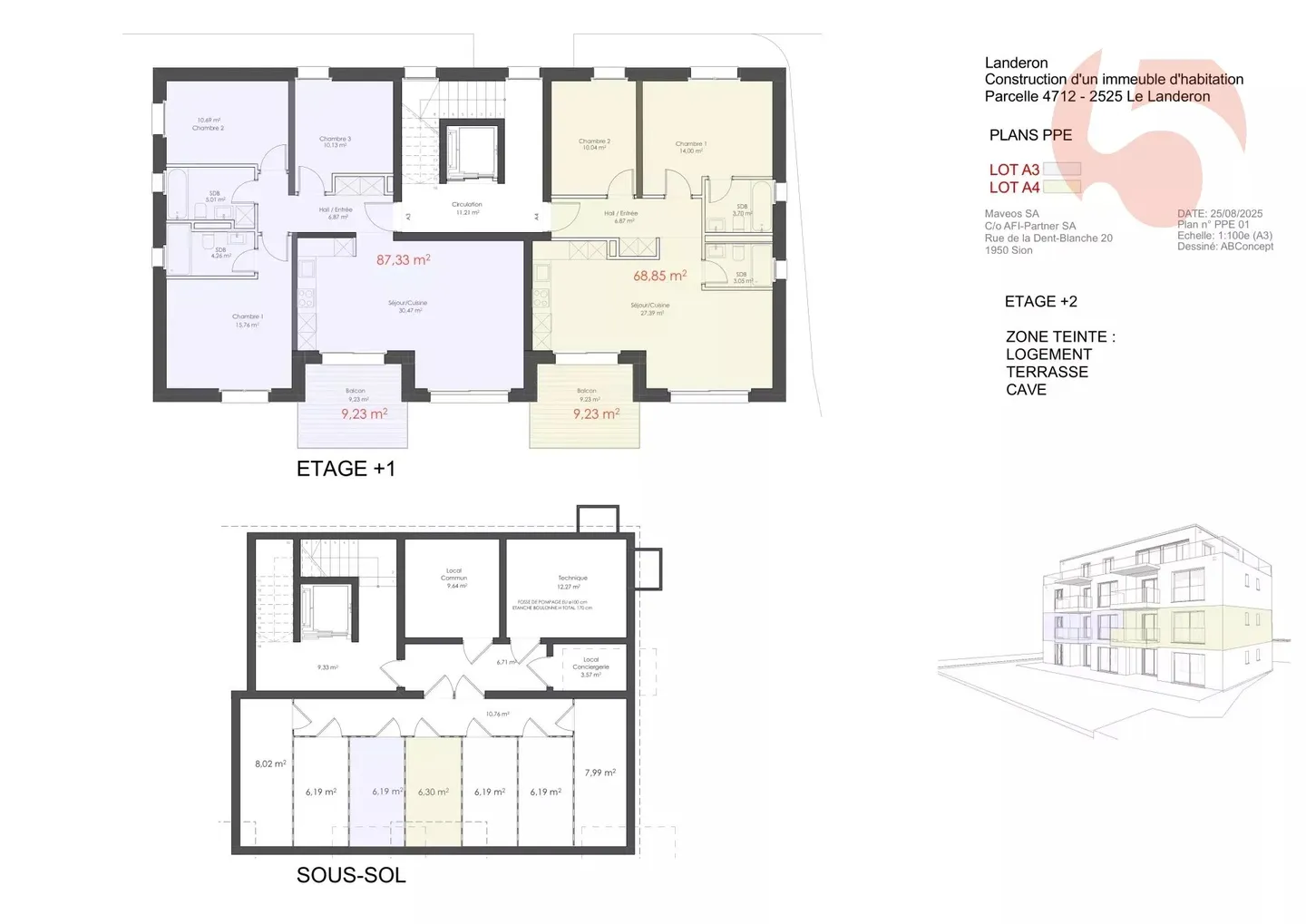 Bel appartement de luxe dans un bâtiment contemporain aux lignes épurées ! - Photo 3 sur 10