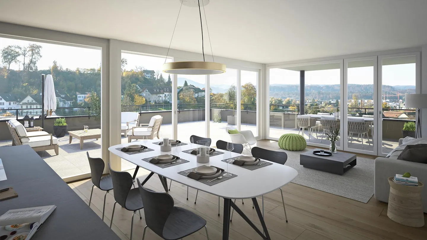 Moderne Terrassenwohnungen in Döttingen - Foto 2 von 8