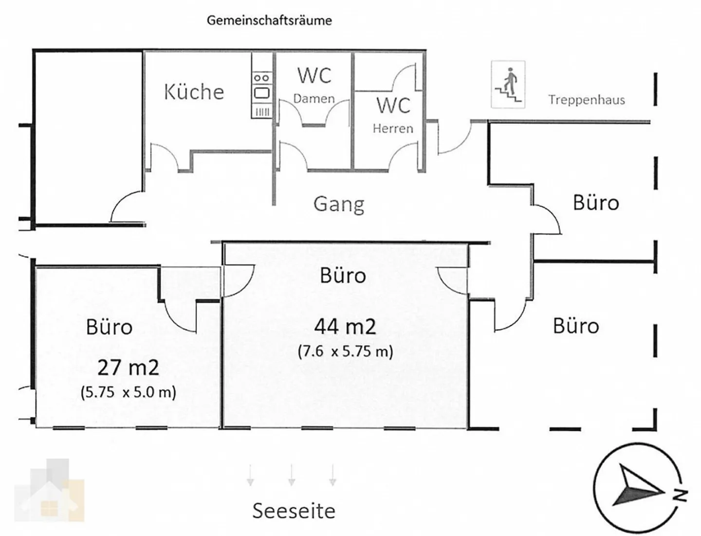 Mischgenutztes Gebäude mieten - Foto 6 von 6
