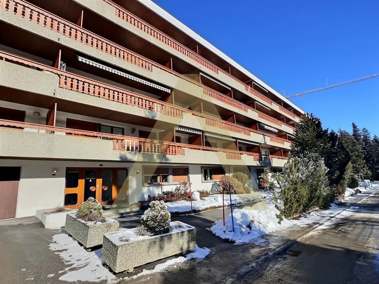 «Großes Studio nahe dem Zentrum von Crans-Montana» - Foto 5 von 7