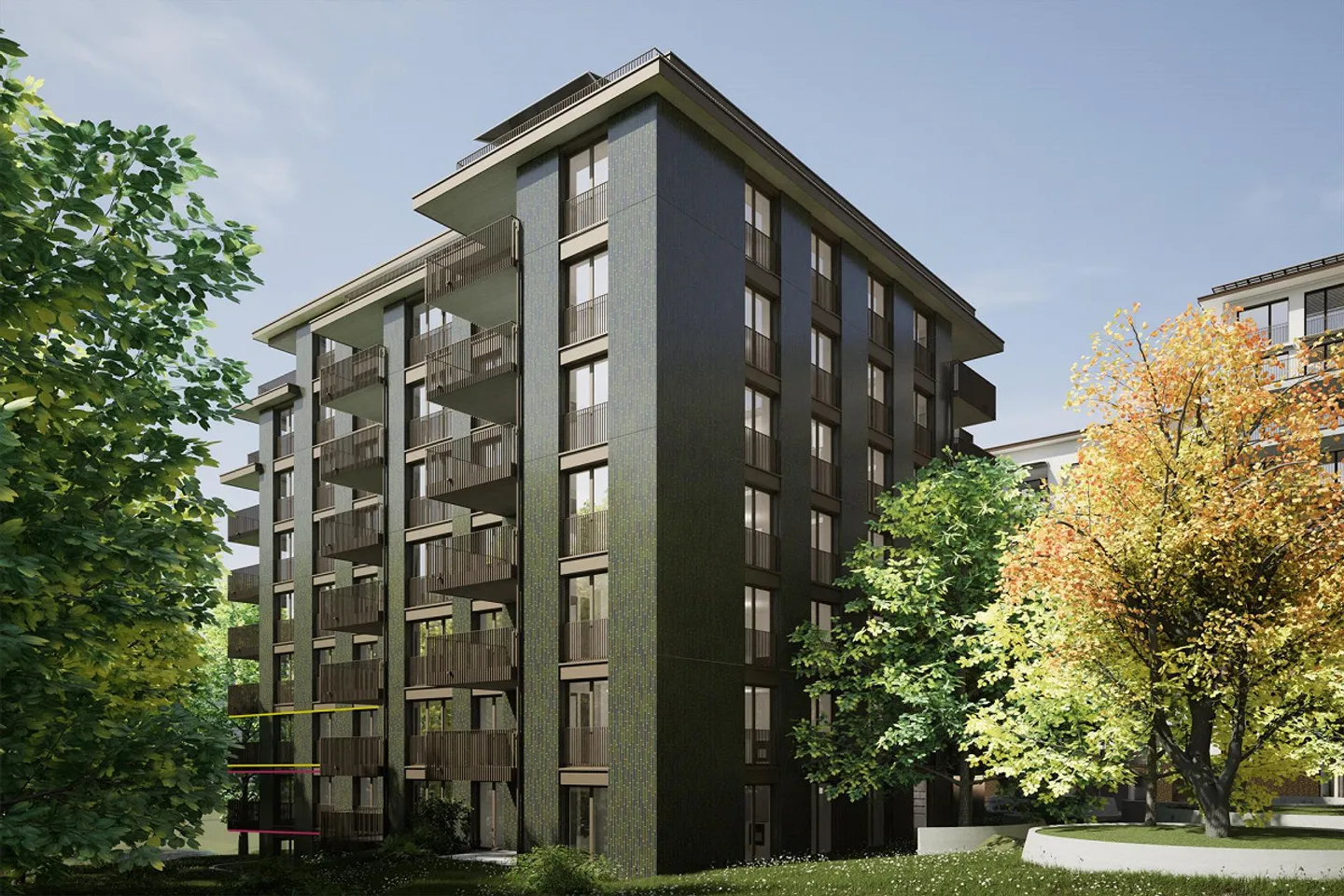 Condominio in costruzione al parco cittadino - Foto 6 di 14