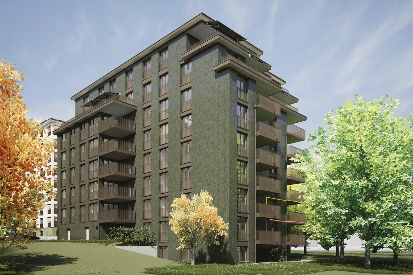 Condominio in costruzione al parco cittadino - Foto 7 di 14