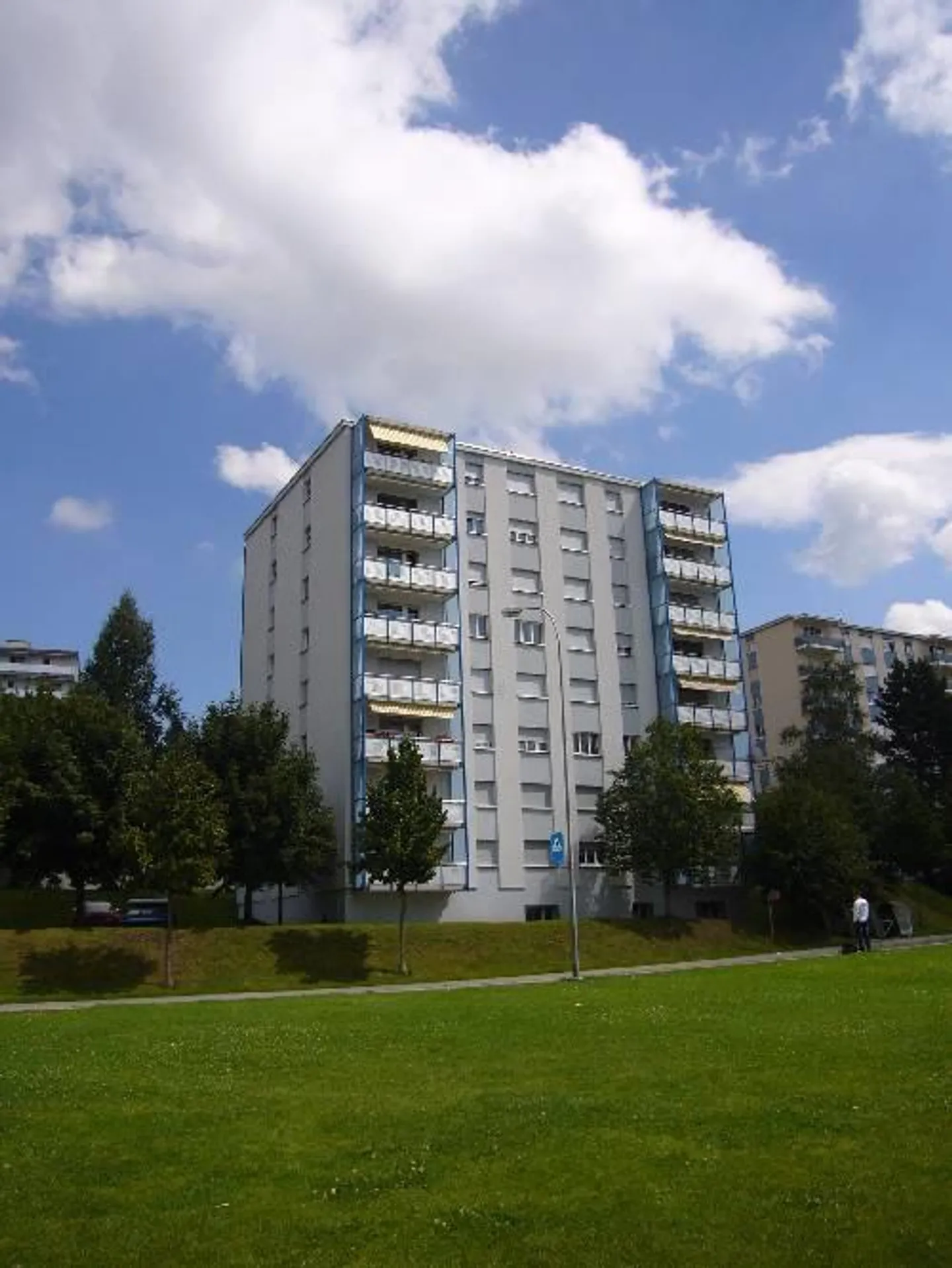 3,5 Zimmer in den Höhen von Fribourg - Foto 1 von 8