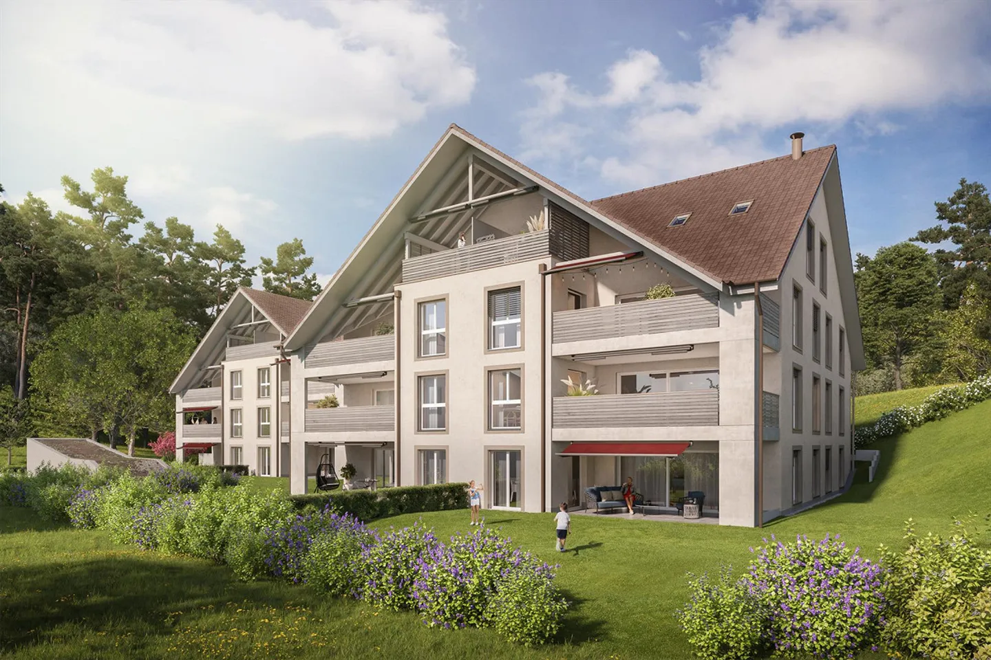 Appartement 5.5 pièces avec balcon spacieux - Photo 1 sur 5