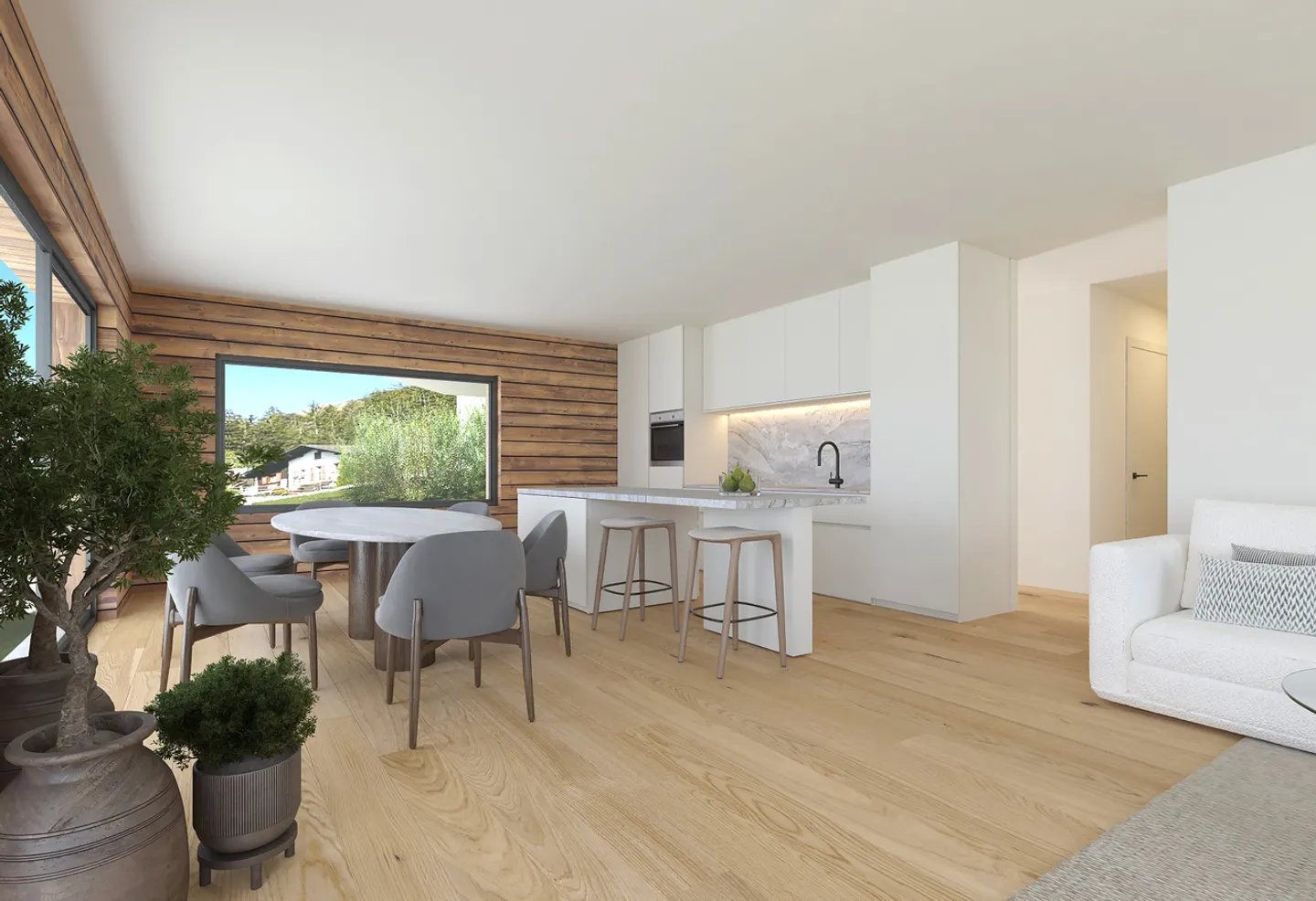 Wunderschöne Duplexwohnung in Savièse - Foto 4 von 6
