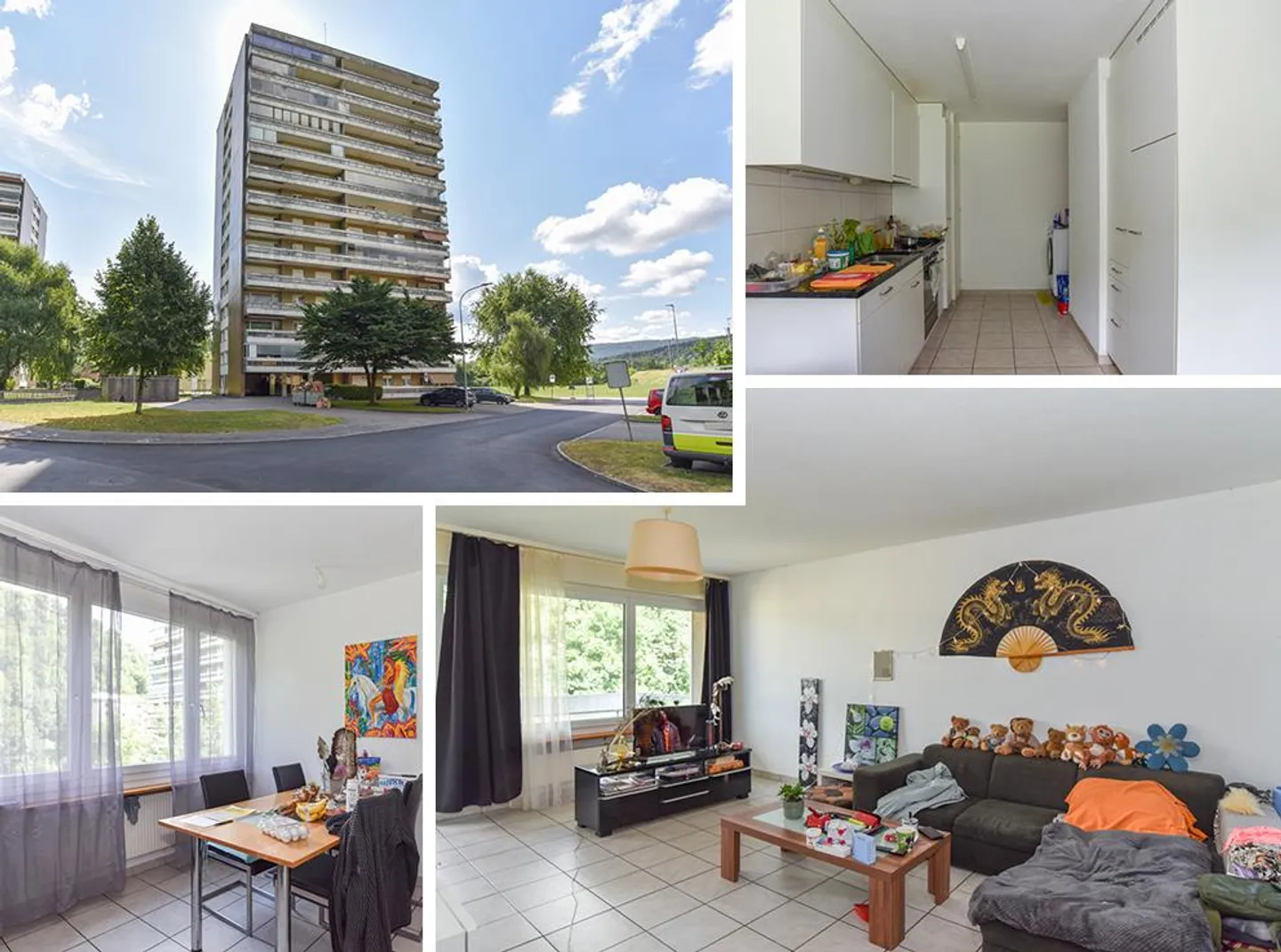 Preiswerte Wohnung mit grosszügigem Balkon - Foto 1 von 16