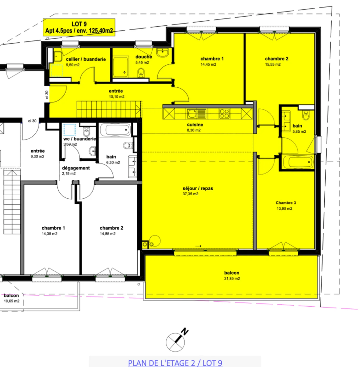 Construction of a large 5.5-room apartment - Photo 4 of 6