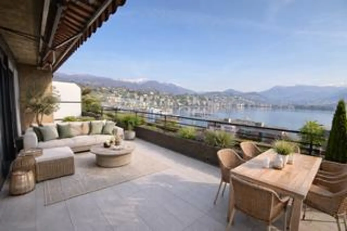 Wunderschöne 3,5-Zimmer-Wohnung mit Seeblick in Paradiso - Foto 2 von 5