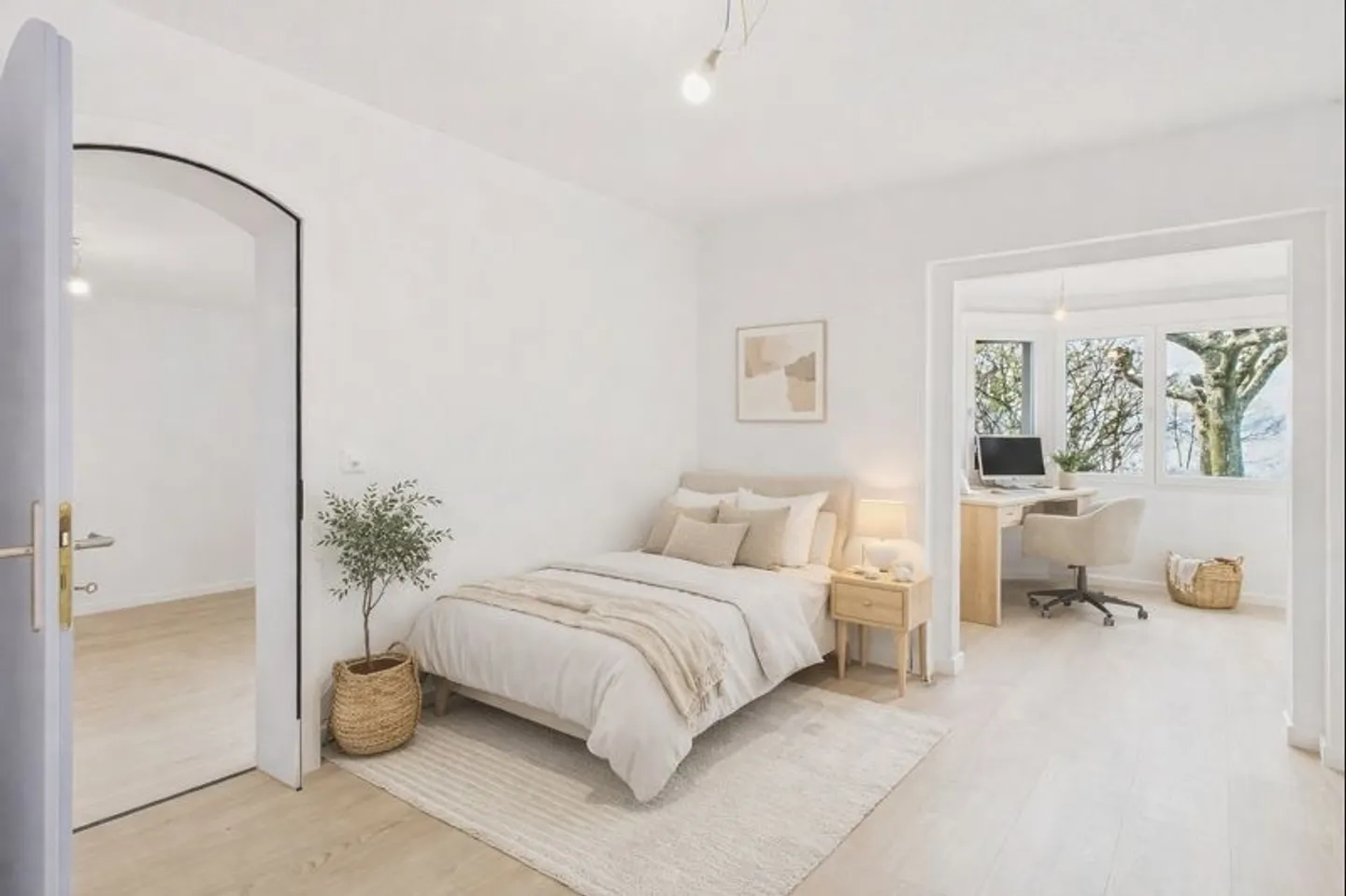 Bella casa a schiera con studio privato e vista eccezionale sul lago a Villeneuve - Foto 10 di 13