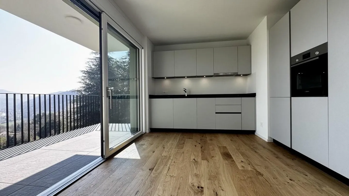 NOUVEAUX 3.5 PIÈCES AVEC TERRASSE EN PREMIÈRE LOCATION - Photo 1 sur 9