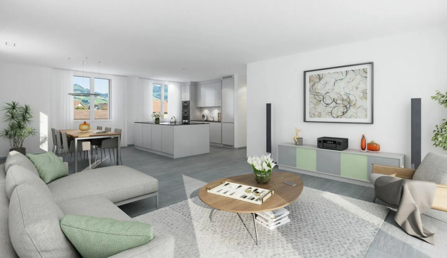 Erstvermietung! Helle und moderne 4.5 Zimmer-Wohnung im "Alpsteinpa... - Foto 3 von 6