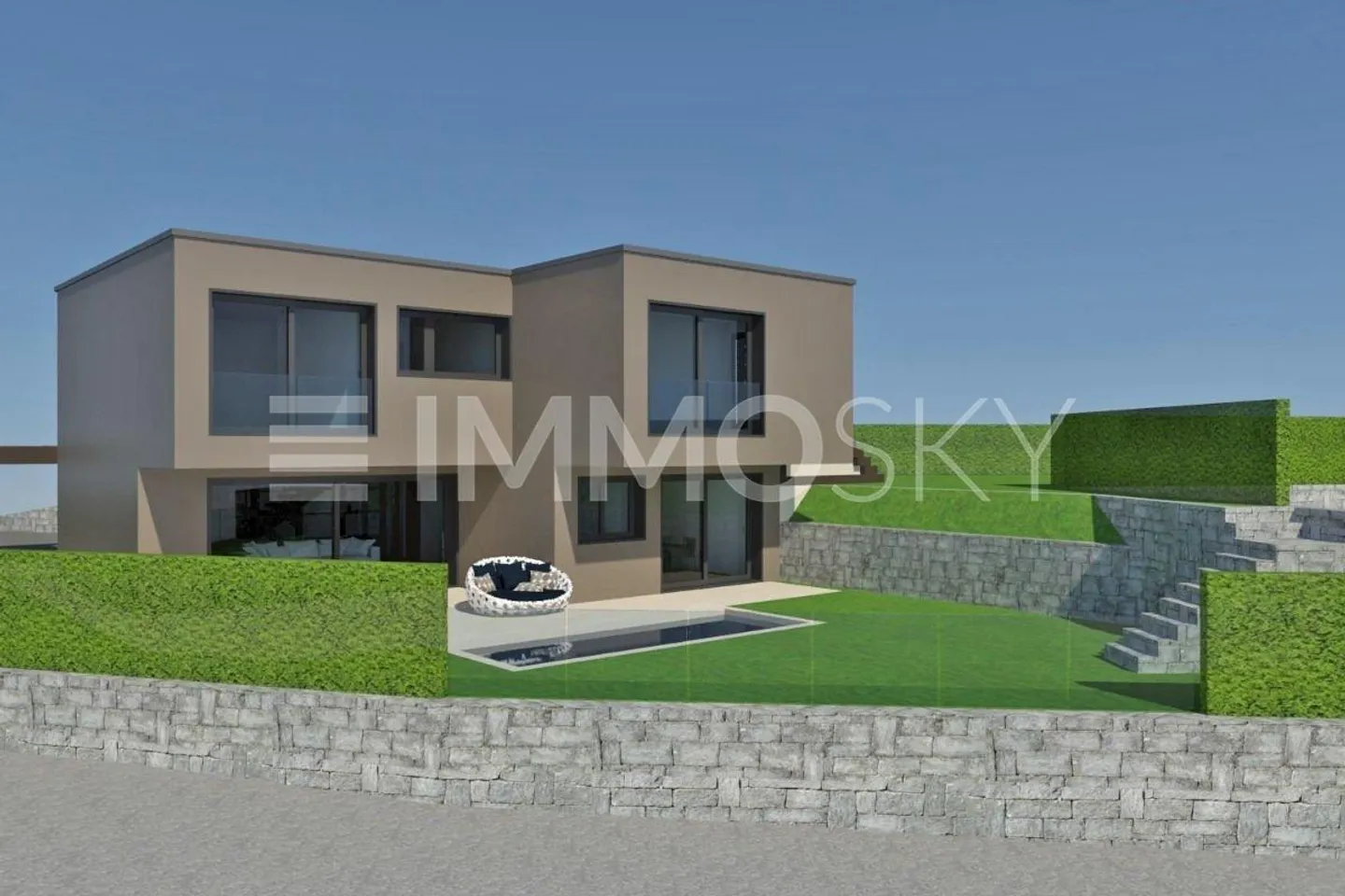 Exklusive Moderne Villa mit Garten - Foto 4 von 4