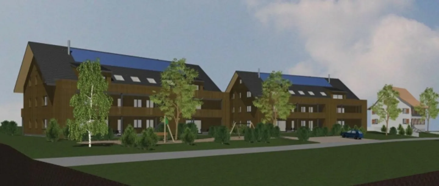 «Überbauung Sunnegg - Wohntraum in Holz100» - Foto 1 von 7