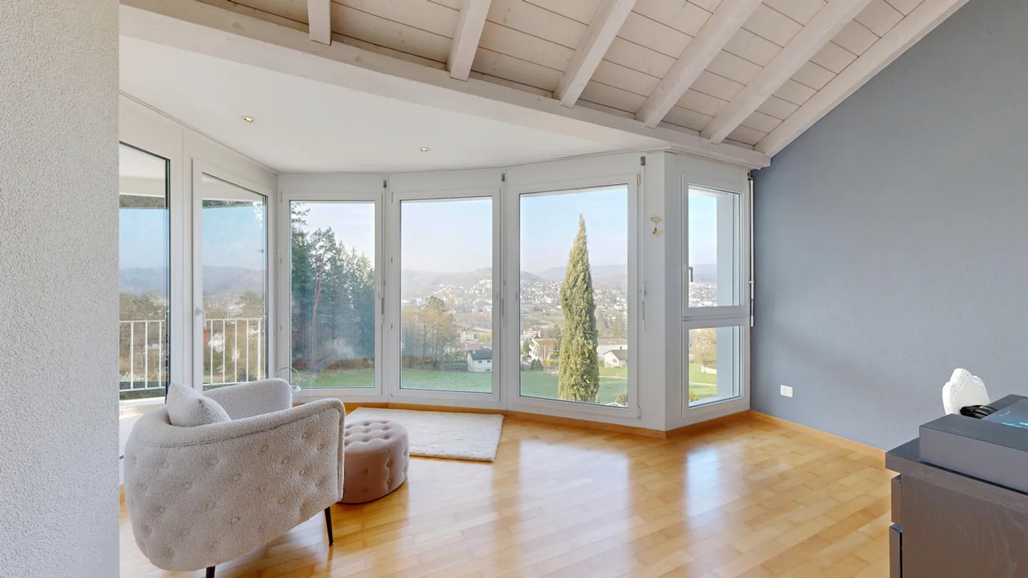 Dreamy 7.5-room single-family house with double garage and panoramic view - Photo 20 of 39