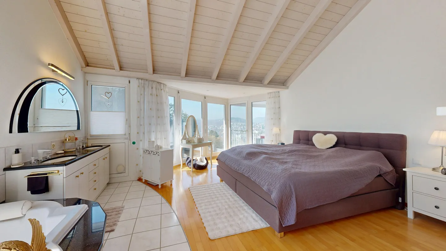 Dreamy 7.5-room single-family house with double garage and panoramic view - Photo 27 of 39