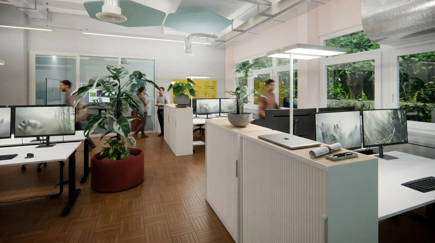Espace commercial flexible de 458 m2 avec diverses options d'utilisation - à Reinach/BL - Photo 1 sur 7
