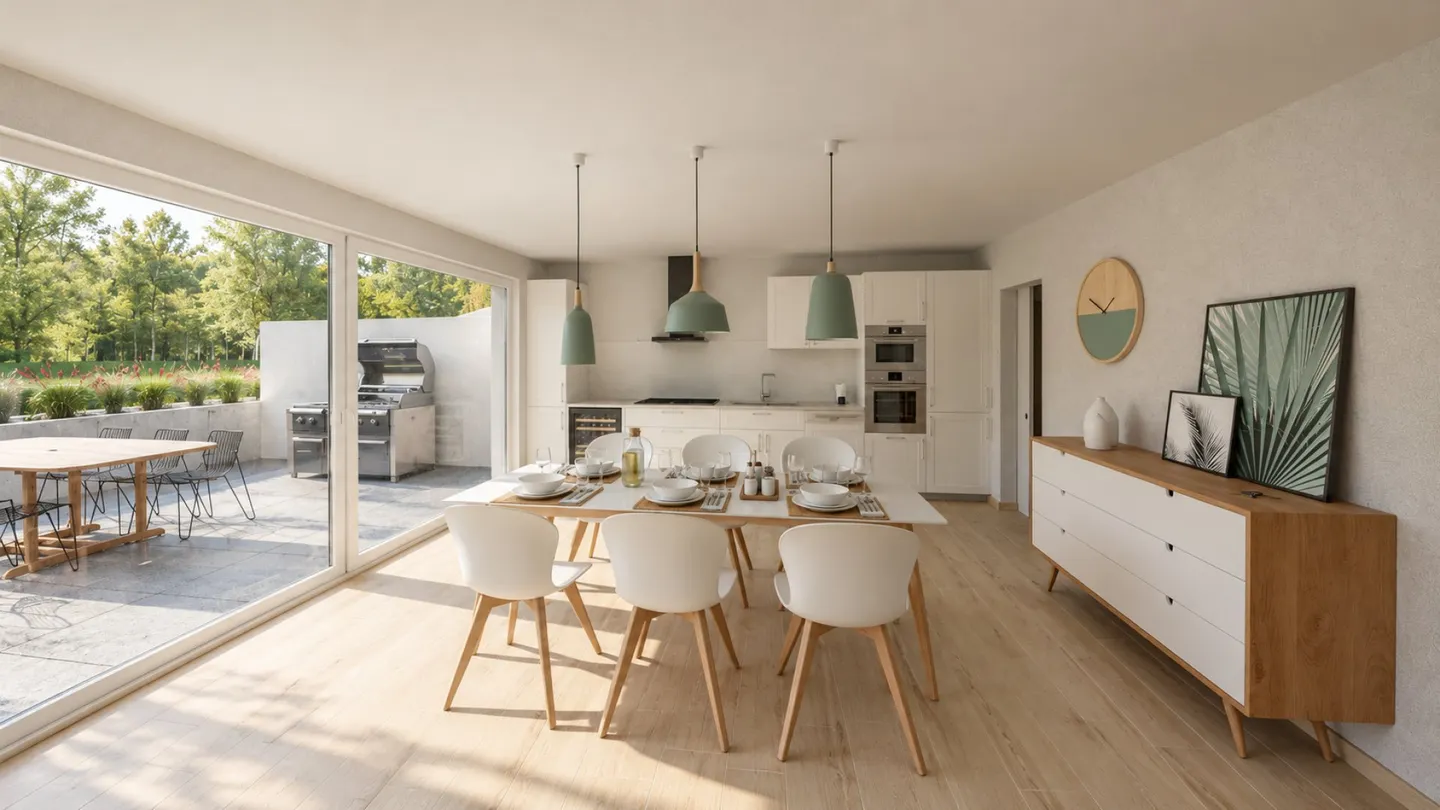 Elegantes Appartement mit Terrasse - Foto 2 von 9