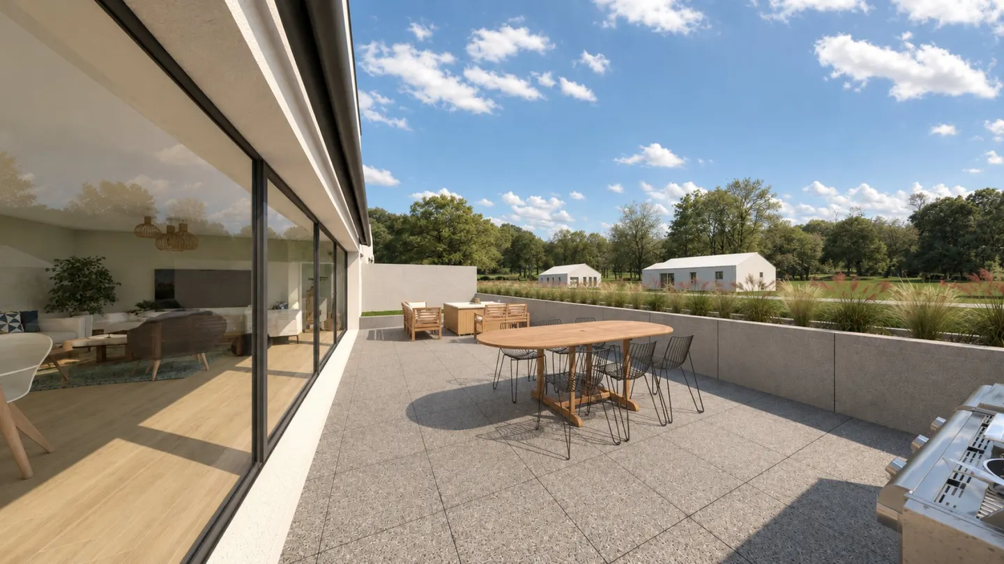 Elegantes Appartement mit Terrasse - Foto 9 von 9